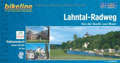 bikeline - Lahntal-Radweg: Von der Quelle zum Rhein, 1:50 000, 247 km, GPS-Tracks-Download, wetterfest / reißfest - Preis vom 23.02.2022 05:58:24 h