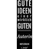 S_DESIGN Autorin Notiz-Bücher - Notizbuch für Autoren / Autor / Autorin: Originelle Geschenk-Idee [120 Seiten liniertes blanko Papier] - Preis vom 03.05.2024 04:54:52 h