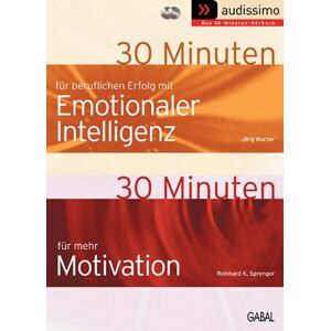 Sprenger, Reinhard K. - 30 Minuten für beruflichen Erfolg mit Emotionaler Intelligenz. 30 Minuten für mehr Motivation. 2 CDs. - Preis vom 23.04.2024 05:00:15 h