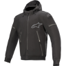 Motorradjacke mit Kapuze Alpinestars Sektor V2 Tech Schwarz