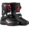 Motorradstiefel Alpinestars Belize Drystar Schwarz-Weiß-Rot Honda