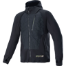 Motorradjacke Alpinestars MO.ST.EQ Hybrid Hooded Schwarz