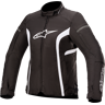 Motorradjacke Alpinestars Stella T-Kira V2 Schwarz-Weiß Damen