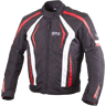 Motorradjacke GMS Sport Blouson Pace Schwarz-Rot-Weiß