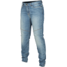 Motorradhose Klim Betty Tapered Stretch Denim Ice Blau Damen