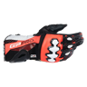 Motorradhandschuhe Alpinestars GP Pro R4 Schwarz-Rot Fluo-Weiß