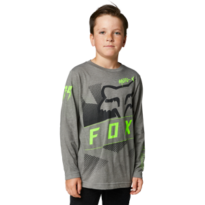 FOX T-Shirt FOX Riet LS Grau Kinder