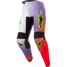 Crosshose Alpinestars Fluid Lucent Weiß-Neon Rot-Gelb Fluo