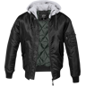 Jacke Brandit MA1 Schwarz-Grau