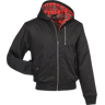 Winterjacke mit Kapuze Brandit Lord Canterbury Schwarz