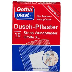 Gothaplast® Duschpflaster Größe XL 7 cm x 4,8 Pflaster 10 St transparent 10 St Pflaster