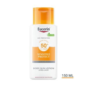 Eucerin® Sensitive Protect Sun Lotion Extra Light LSF 50+ – sehr hoher Sonnenschutz pflegt empfindliche Haut 150 ml Unisex 150 ml Lotion