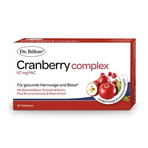 Dr. Böhm® Cranberry complex Tabletten 30 St 30 St Tabletten