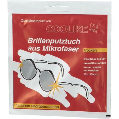 Coolike Brillenputztuecher Microfaser Tücher 1 St Unisex 1 St Tücher Coolike Brillenputztuecher Microfaser Tücher 1 St Unisex 1 St Tücher