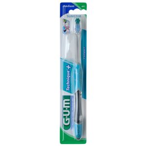 Gum® Technique® Zahnbürste 493 kompakt medium 1 St 1 St Zahnbürste