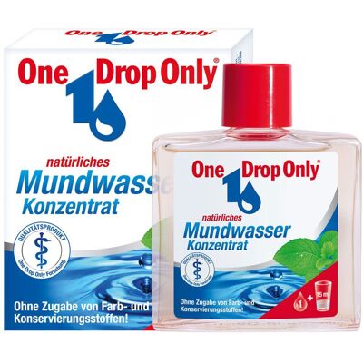 One Drop Only Natürliches Mundwasser Konzentrat - Mundwasser Konzentrat One Drop Only Natürliches Mundwasser Konzentrat - Mundwasser Konzentrat