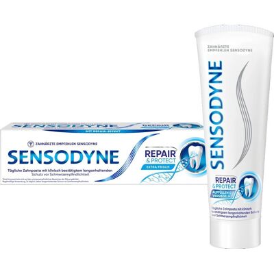 Sensodyne® Repair* & Protect Zahnpasta 75 ml 75 ml Zahnpasta Sensodyne® Repair* & Protect Zahnpasta 75 ml 75 ml Zahnpasta