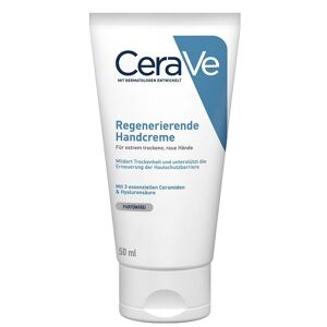 CeraVe Regenerierende Handcreme: feuchtigkeitsspendende Handpflege mit Hyaluron und Ceramiden Creme 50 ml Unisex 50 ml Creme
