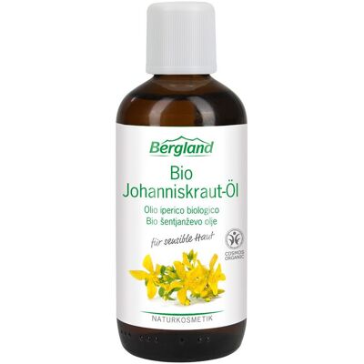 Bergland Johanniskraut Öl - Haut, Massage & Empfindliche - Körpercreme Bergland Johanniskraut Öl - Haut, Massage & Empfindliche - Körpercreme