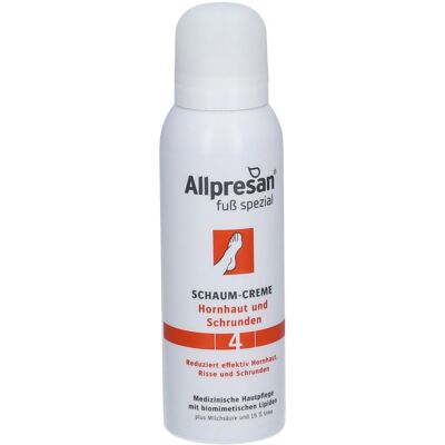 Allpresan Fuß spezial Nr. 4 Schaum-Creme Schaum 125 ml 125 ml Schaum Allpresan Fuß spezial Nr. 4 Schaum-Creme Schaum 125 ml 125 ml Schaum
