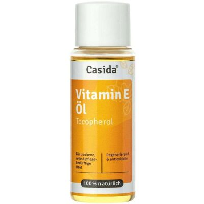 Casida Natürliches Vitamin E Öl - Gesichtsöl für Haut, Haare & Nägel Casida Natürliches Vitamin E Öl - Gesichtsöl für Haut, Haare & Nägel