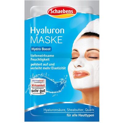 Schaebens Hyaluron Maske Gesichtsmaske 2x5 ml Unisex 2x5 ml Gesichtsmaske Schaebens Hyaluron Maske Gesichtsmaske 2x5 ml Unisex 2x5 ml Gesichtsmaske