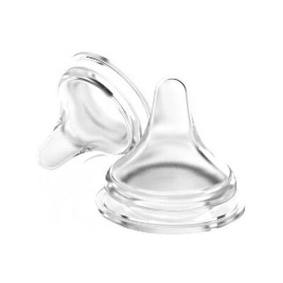 Lansinoh Natural Wave Sauger für langsamen Fluss - 2 Stück Lansinoh Natural Wave Sauger für langsamen Fluss - 2 Stück