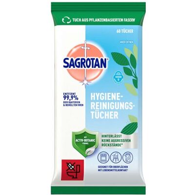 Sagrotan Hygiene-Reinigungstücher - Hygiene-Reinigungstücher Sagrotan Hygiene-Reinigungstücher - Hygiene-Reinigungstücher
