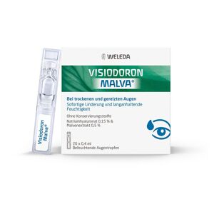 Weleda Visiodoron Malva Augentropfen Monodosen Einzeldosispipetten 20x0,4 ml 20x0,4 ml Einzeldosispipetten