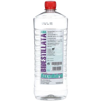 Auxynhairol Destiliertes Wasser Aqua bidestilata Flüssigkeit 1000 ml 1000 ml Flüssigkeit Auxynhairol Destiliertes Wasser Aqua bidestilata Flüssigkeit 1000 ml 1000 ml Flüssigkeit