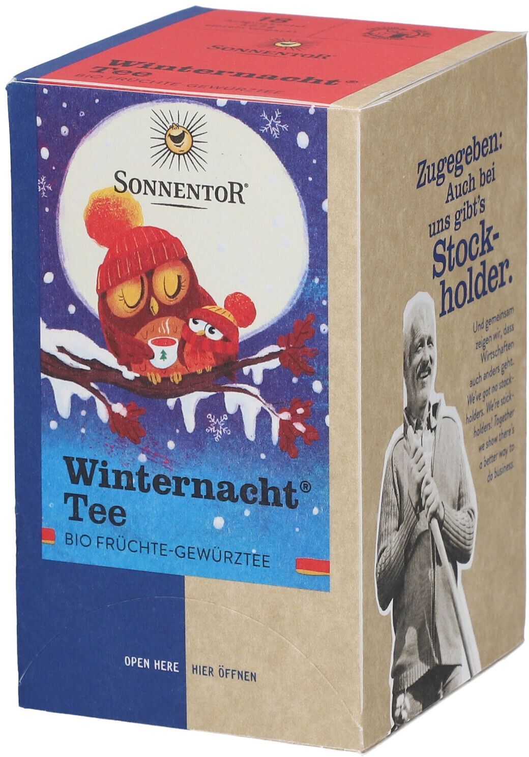 SonnentoR® Winternacht Tee bio 18 St Filterbeutel