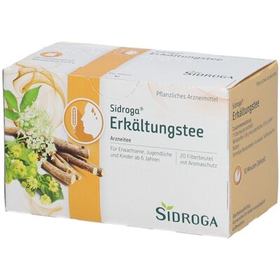 Sidroga® Erkältungstee Filterbeutel 20 St 20 St Filterbeutel Sidroga® Erkältungstee Filterbeutel 20 St 20 St Filterbeutel