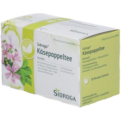 Sidroga® Käsepappeltee Filterbeutel 20 St 20 St Filterbeutel Sidroga® Käsepappeltee Filterbeutel 20 St 20 St Filterbeutel