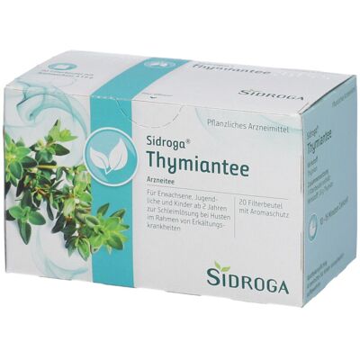 Sidroga® Thymiantee Filterbeutel 20 St 20 St Filterbeutel Sidroga® Thymiantee Filterbeutel 20 St 20 St Filterbeutel