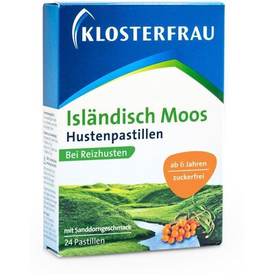 Klosterfrau Isländisch Moos Hustenpastillen Sanddorngeschmack Pastillen 24 St 24 St Pastillen Klosterfrau Isländisch Moos Hustenpastillen Sanddorngeschmack Pastillen 24 St 24 St Pastillen