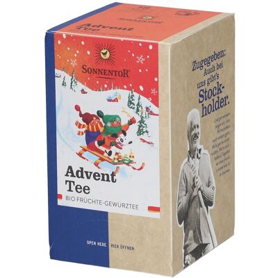SonnentoR® Advent Tee bio Filterbeutel 18 St 18 St Filterbeutel SonnentoR® Advent Tee bio Filterbeutel 18 St 18 St Filterbeutel
