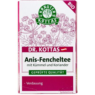 DR. Kottas Anis-Fencheltee Filterbeutel 20 St 20 St Filterbeutel DR. Kottas Anis-Fencheltee Filterbeutel 20 St 20 St Filterbeutel
