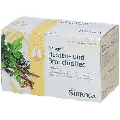 Sidroga® Husten- und Bronchialtee Filterbeutel 20 St 20 St Filterbeutel Sidroga® Husten- und Bronchialtee Filterbeutel 20 St 20 St Filterbeutel