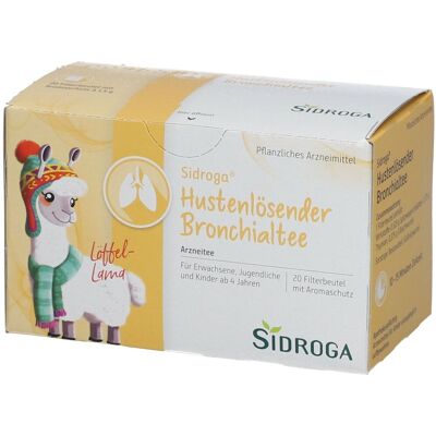 Sidroga® Hustenlösender Bronchialtee Filterbeutel 20 St 20 St Filterbeutel Sidroga® Hustenlösender Bronchialtee Filterbeutel 20 St 20 St Filterbeutel