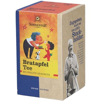 SonnentoR® Bratapfel Tee bio Filterbeutel 18 St 18 St Filterbeutel SonnentoR® Bratapfel Tee bio Filterbeutel 18 St 18 St Filterbeutel