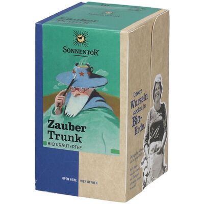 SonnentoR® Kräutertrunk Zaubertee Bio Filterbeutel 18 St 18 St Filterbeutel SonnentoR® Kräutertrunk Zaubertee Bio Filterbeutel 18 St 18 St Filterbeutel