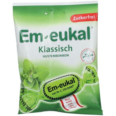 Em-eukal® Klassisch zuckerfrei Bonbons 75 g 75 g Bonbons Em-eukal® Klassisch zuckerfrei Bonbons 75 g 75 g Bonbons