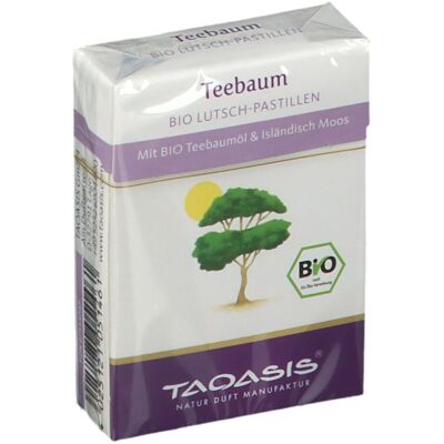 Taoasis Teebaum-Pastillen BIO Pastillen 30 g 30 g Pastillen Taoasis Teebaum-Pastillen BIO Pastillen 30 g 30 g Pastillen