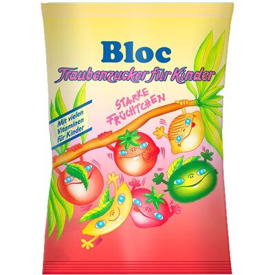 Hermes Arzneimittel GmbH BLOC Kinder Traubenzucker - Süßigkeiten Hermes Arzneimittel GmbH BLOC Kinder Traubenzucker - Süßigkeiten