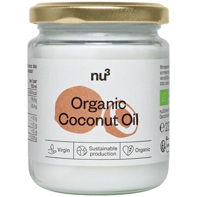 nu3 Bio Kokosöl Öl 230 ml 230 ml Öl nu3 Bio Kokosöl Öl 230 ml 230 ml Öl