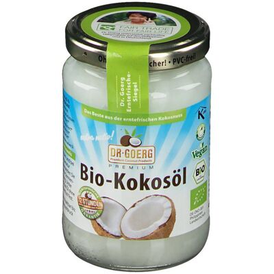 Dr. Goerg Bio Kokosöl 500ml - Vielseitig in Küche & Schönheit Dr. Goerg Bio Kokosöl 500ml - Vielseitig in Küche & Schönheit