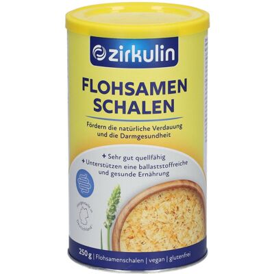 Zirkulin Flohsamenschalen Samen 250 g 250 g Samen Zirkulin Flohsamenschalen Samen 250 g 250 g Samen