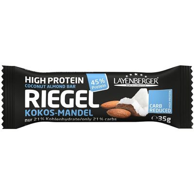 Layenberger Lowcarb.one Protein-Riegel Kokos-Mand - Protein Bar Layenberger Lowcarb.one Protein-Riegel Kokos-Mand - Protein Bar