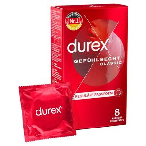 durex® Gefühlsecht Kondome 8 St transparent 8 St Kondome