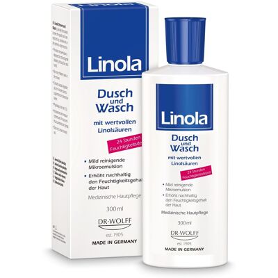 Dr. August Wolff GmbH & Co. KG Linola Dusch und Wasch - Body Wash Dr. August Wolff GmbH & Co. KG Linola Dusch und Wasch - Body Wash